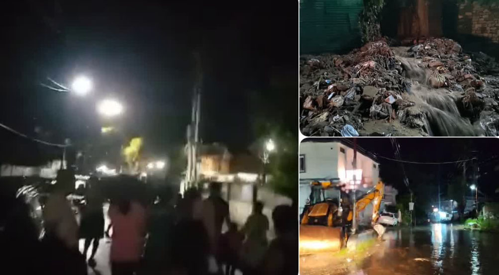 उत्तरकाशी: देर रात से वरुणावत पर्वत से भूस्खलन, कई वाहन मलबे में दबे; बचाव अभियान जारी